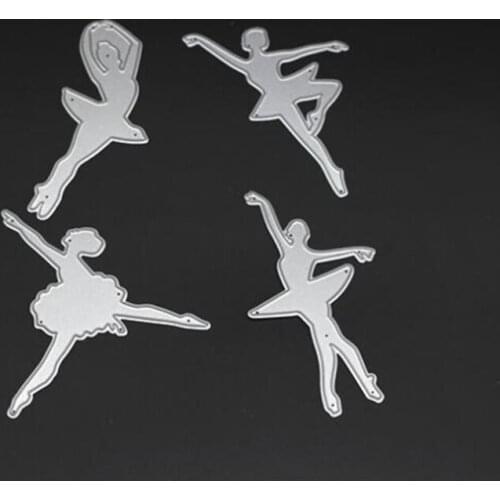 YINISE 351 Ballet Metal Cutting Dies For Scrapbooking Stencils DIY Album Cards Decoration Embossing Folder Die Cutter Template