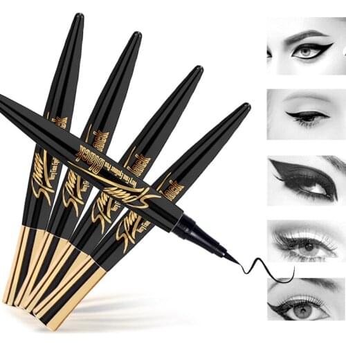 NOVO 1PC Ultimate Black Liquid Eyeliner Long-lasting Waterproof Eye Liner Pencil Pen Nice Makeup Korean style Cosmetic Tools
