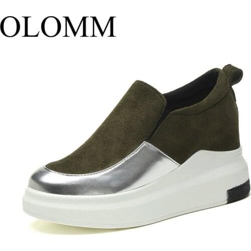 Женские туфли на скрытой платформе OloMM China At AliExpress