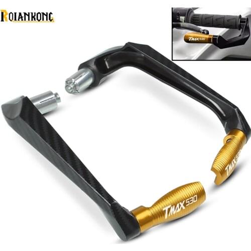 Motorcycle Scooter Handlebar Grips Guard Brake Clutch Levers Guard Protector For YAMAHA TMAX 530 TMAX530 T-max 530 2001-2018