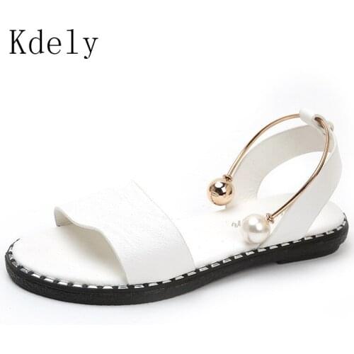 Women Sandals Flip Flops 2018 New Summer Fashion Rome Slip-On Breathable Non-slip Shoes Woman Slides Solid Casual Female