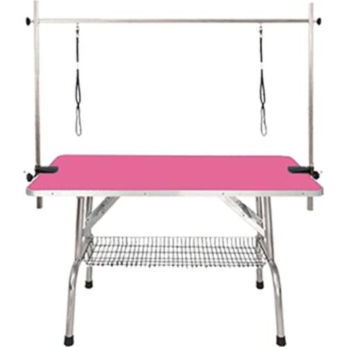 Pet Grooming Table Household Folding Dog Large Medium Gantry Shower Bath Hair Style Hanger