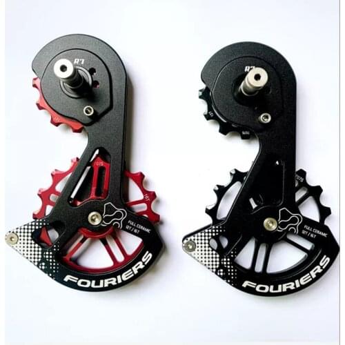 Fouriers CT-DX007-H7000 Road Bike Rear Derailleur Pulley 12-16T Oversized Pulley Wheel Ceramic Bearing For RD 7000