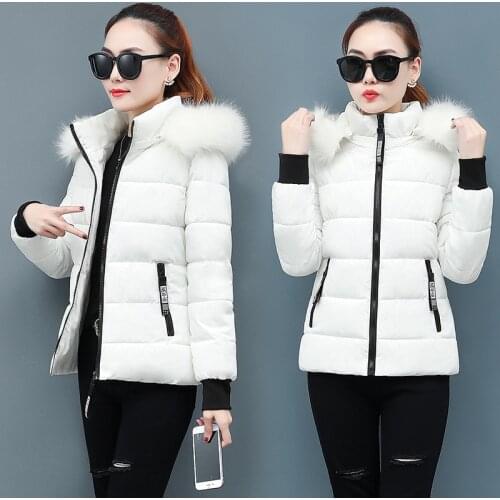 2021 Winter Jacket Women Coat Women Parkas Hooded Warm Jacket Plus Size Cotton Jacket Female Parka Womens casaco feminino