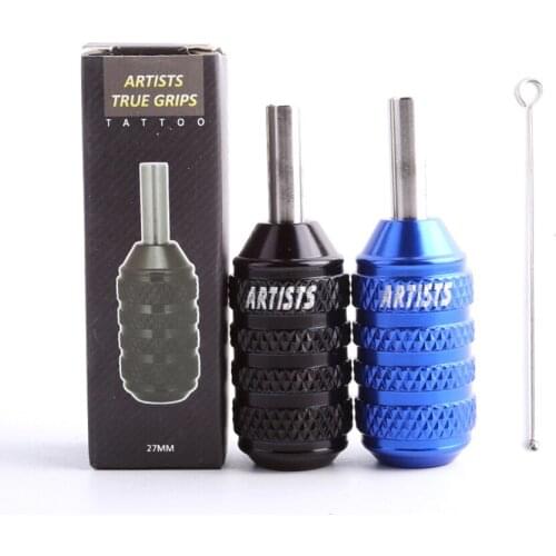 1 Pcs 27MM Aluminum Tattoo Grip Tube With Needle Barble For Cartridge Tattoo Needle Tattoo Machine Gun