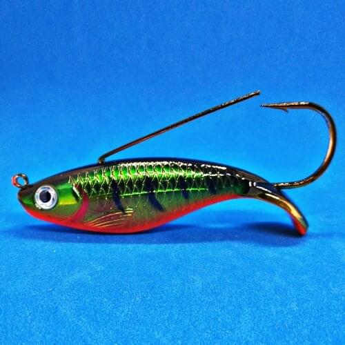 1PCS Sinking VIB Fishing Bait 8.5cm Fishing Wobbler Isca 3D Eyes Artificial Lure Hard Lures Laser Body Lifelike Fishing tackle