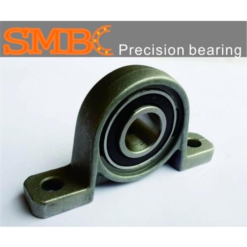 4pcs 10mm KP000 kirksite bearing insert bearing shaft support Spherical roller zinc alloy mounted bearings pillow block housing