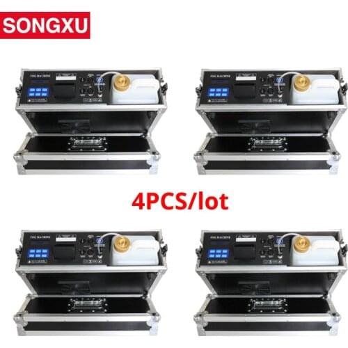 900W Mist Haze Machine with Fog Liquid Water Based Stage Fog Machine for DJ Party Wedding 4pcs/lot/SX-HM900