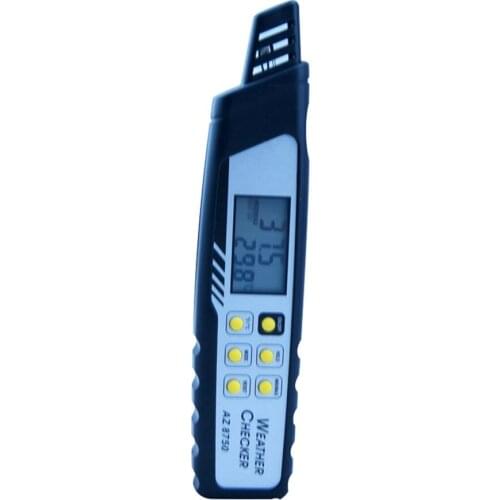 AZ-8750 environment detection instrument, heat index meter, measure temperature / humidity /dew point / atmospheric pressure