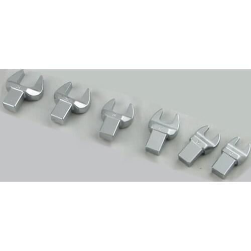 Freeship Interchangeable torque wrench head 13-41mm open ended insert tools 14x18mm torque forl wrench head