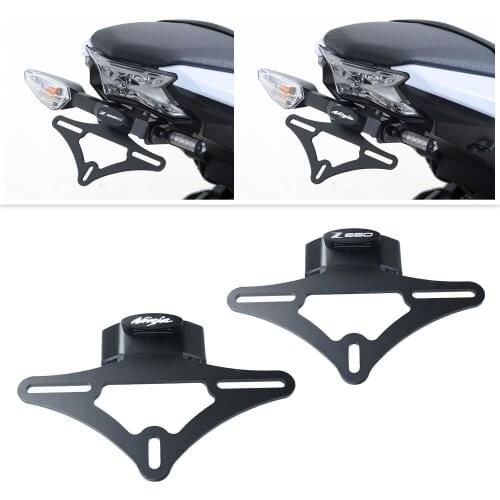 For Kawasaki Z650 Ninja650 2017-2020 Motorcycle License Plate Holder License Bracket Tail Tidy Fender Eliminator