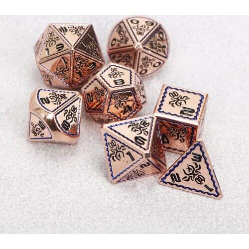 Dnd gifts DnD Metal Dice Polyhedral D&D Dice dragon and dungeon dnd dice polyhedral dices metal dice dnd board game dice gift