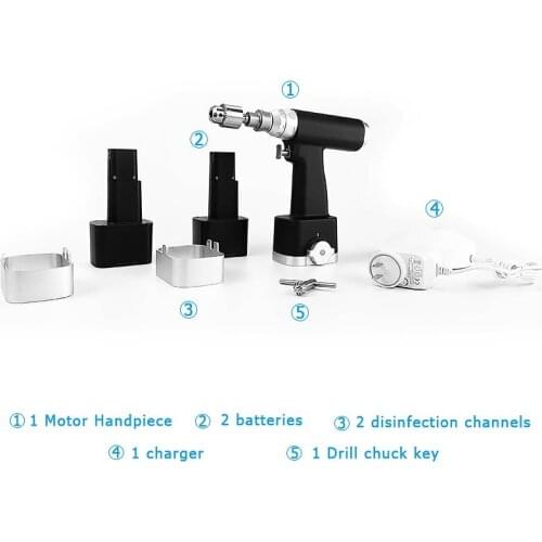 Dual Function Bone Drill Veterinary Orthopedic Instruments Bits Machine for Apply To Trauma Operation