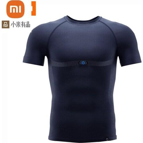 New Xiaomi Mijia Sports ECG T-shirt Real-time Mental Stress Physical Fatigue Analysis Heart Rate Monitor