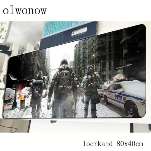 Tom clancys The Division mousepad 800x400x3mm gaming mouse pad gamer mat Fashion game computer desk padmouse keyboard play mats