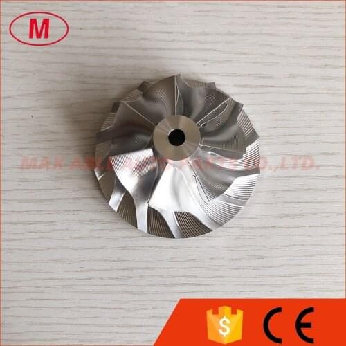 TD06 55.08/75.00mm 7+7 blades point milling turbo milling/aluminum 2618 /billet compressor wheel for TF06-07*18KX3RC-12T
