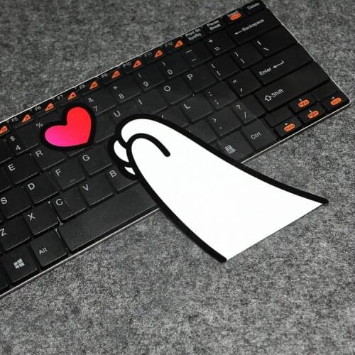 GalonDeco Creative Reflective Sticker Car Styling Cute Show Love Heart Funny Stickers for Car Door & Waist Line Rear Windshield