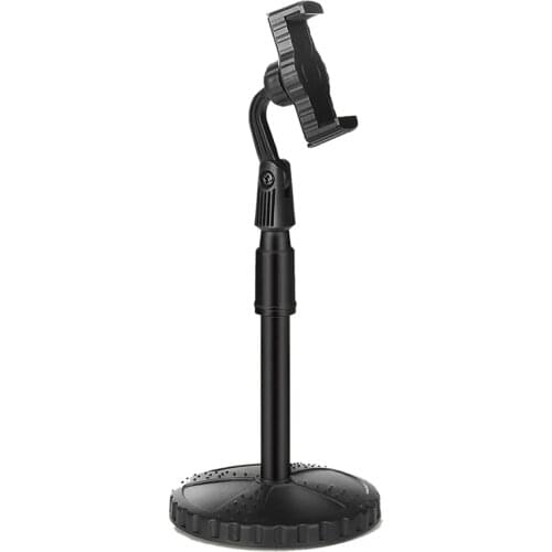 Desktop Disc Lazy Mobile Phone Holder, Retractable, Rotatable, Lifting, and Multifunctional Mobile Phone Holder