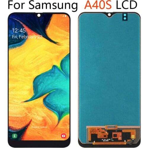 For Samsung Galaxy A40s A3050 Original LCD Screen LCD Touch Screen Digitizer LCD Samsung A40s A3058 Display Replacement