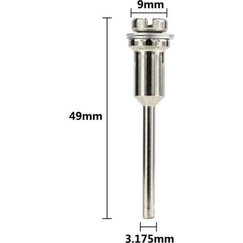 Saw chuck blade 5pcs 3.175mm (1/8 '') cutting disc extension rod connective rod for dremel rotary power tool accessories