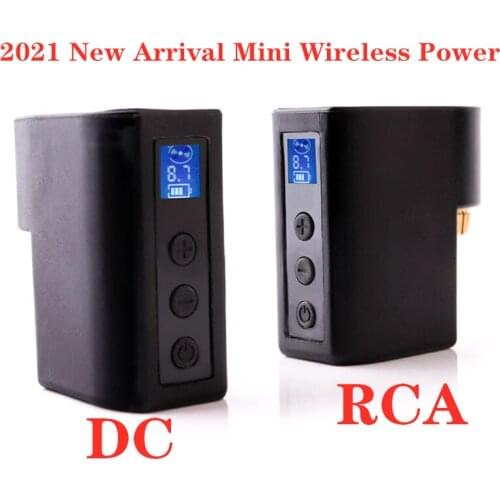 Professional Mini Wireless Tattoo Power RCA DC Connector for Rotary Pen Machine Portable Supplies