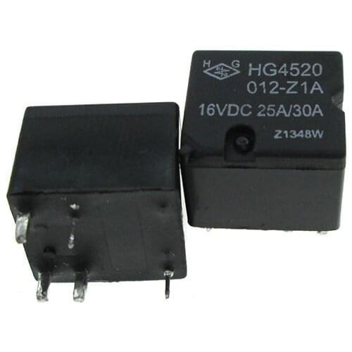 16V relay HG4520 012-Z1A HG4520012Z1A HG4520 012 Z1A HG4520-012-Z1A 16VDC 5PIN 25A/30A