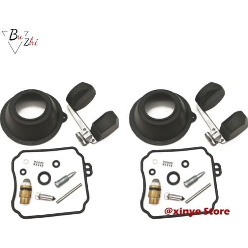 Carburetor repair kit Configure vacuum diaphragm and float for XVS650 V-STAR 1998-2015 XV250 Virago 1995-2007 XVS XV 650 250