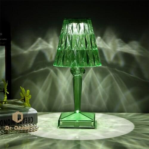 Luxury Usb Touch Led Table Lamp Living Study Room Reading Battery Desk Lamp Bedroom Bedside Indoor Decorate Lighting Luster