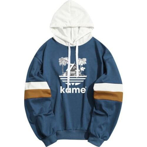 Anime Streetwear Kame House Kame Sennin Master Roshi Deisgn Men Women Hoodies Unisex Sweatshirt Streetwear Dropship Clothing