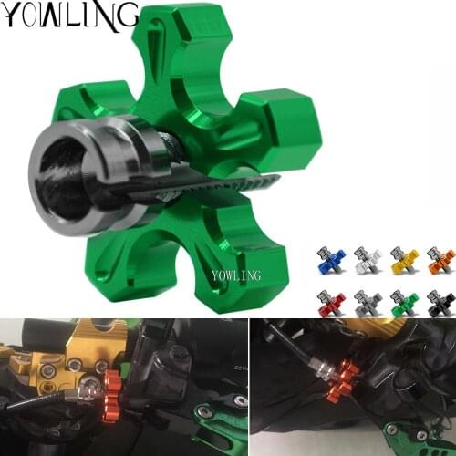 Universal 8MM 10MM Motorcycle CNC brakes Clutch Cable Brake Wire Adjuster Screw for KAWASAKI Z800 Z750 Z1000 2013 2014 2015 2016