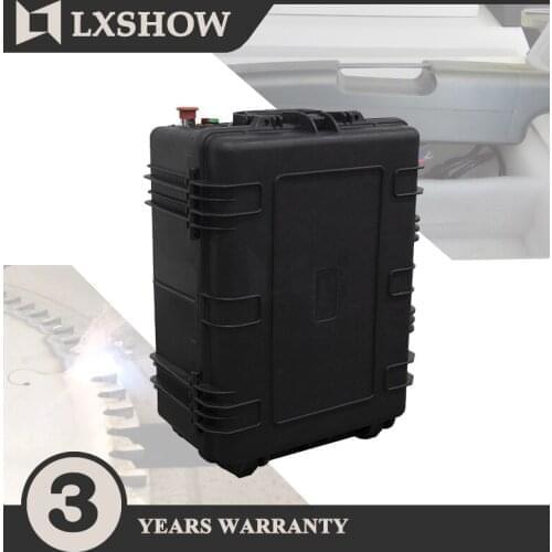 High speed 100w Fiber Laser cleaning machine for laser rust removal