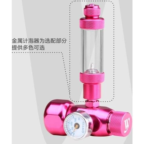 WYIN Aquarium Plant CO2 Simple Gauge Needle Valve Pressure Regulator JIS M22-14, W21.8