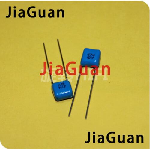 20PCS Japan NISSEI CBB capacitor 0.47UF 63V 470NF P5mm NIS 0.47uF/63V 474/63V 474 Metallized polyester film capacitor