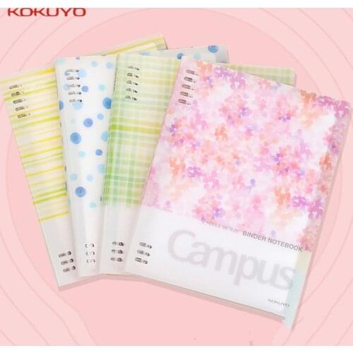 1 Pc Pastel Cookie New Lambency Series Plaid Ring Binder Notebook Inner Core A5 B5 Diary Plan Office School Supplies