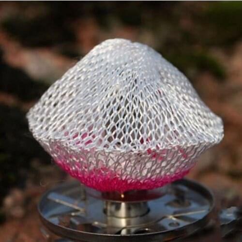 10Pcs Gauze Mesh Camping Gas Kerosene Lantern Lights Mantles Mesh Gauze Oil Gas Lamp Mantle Cover Tools