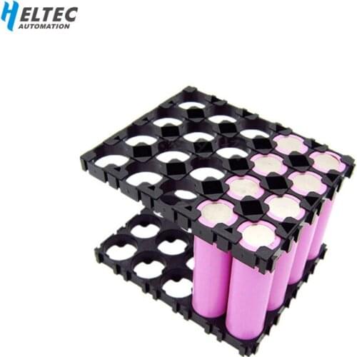 2PCS 4*5 18650 Lithium Battery Combination Holder Buckle Battery Pack Holder Cylindrical Li-ion Cell Fixture Bracket BMS Parts