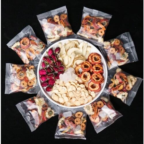 2021 Chinese Herbal Chinese Tea Natural Babao Tea , Include Longan Rose Jujube Chinese Herbal Tea, Skin Beauty , Helps Digestion