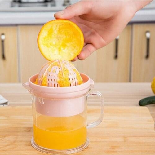 Household Manual Juicer Home Lemon Orange Squeezer Mini Plastic Press Juicer Kitchen Accessories