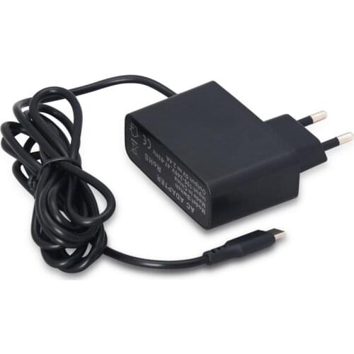 For nintendo switch ns usb type-C AC adaptor round and flat pin 100-240v made in china