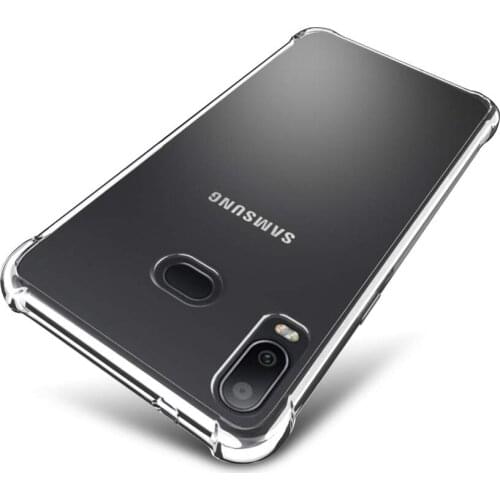 For Samsung A6s 6.0'' Phone TPU Cover Shockproof Soft Silicone Premium Slim Transparent Case for Samsung A6s Crystal Slim Case