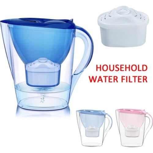 2.8L Net Kettle Kitchen Activated Carbon Filter Kettle Water Purifier Household Water Filter Kitchen Accessories