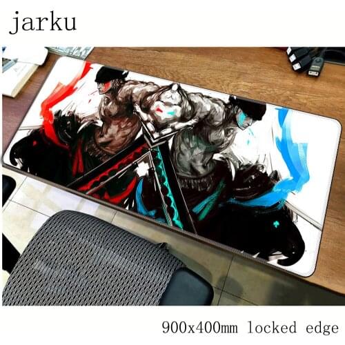 One Piece mouse pad gamer 900x400mm notbook mouse mat large gaming mousepad Mass pattern pad mouse PC desk padmouse