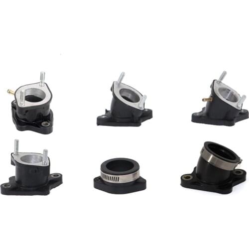 Brand-new Motorcycle Dirt Bike Racing 34mm Carburetor Rubber Angled Adapter Inlet Intake Pipe For MIKUNI VM24 OKO28 KOSO30