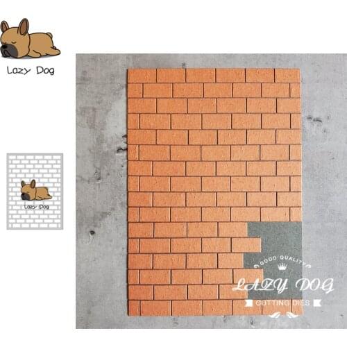 Wall Background Metal Cutting Dies Scrapbooking Stencil DIY Mold Knife Craft Embossing Die Cuts Card Making New Dies For 2020