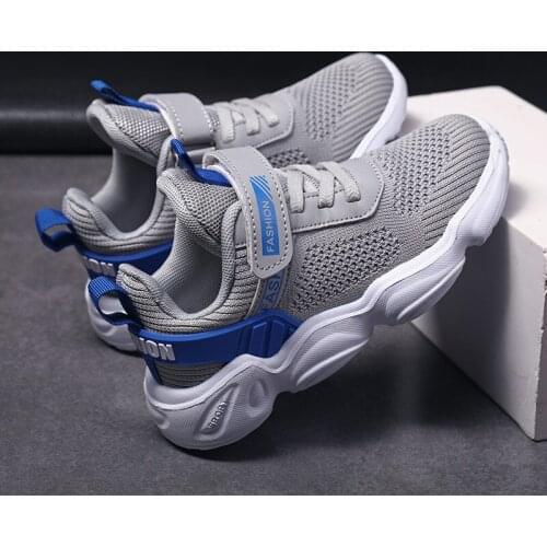 Boys' 2020 autumn winter comfortable student shoes big boy Lightweight casual shoes sneakers Childrens sports shoes Sneakers