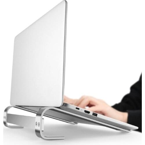 Portable Laptop Stand Aluminum Alloy Notebook Support Bracket Riser Cooling Holder for macbook Air Pro Chromebook