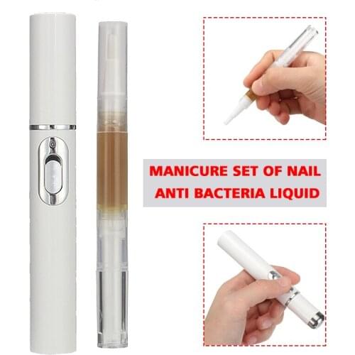 Anti-fungal Laser Toe Nail Pen Onychomycosis Paronychia Home Nail Beds Cuticles Care Repair Treatment Set Painless