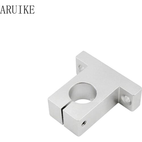 1pcs 8mm/10mm/12mm/13mm/16mm/20mm Sk8 Sh8a Ball Bearing Thrust For rod bearing Linear Rail Shaft Support Xyz Table Cnc