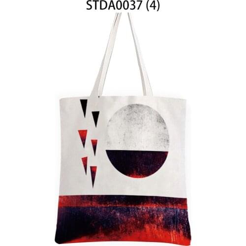 New Peak Print Shoulder Bag Cartoon New Cute Harajuku Female Handbag Canvas Bag Shoulder Bag Shopping Bags Tote Bags Handbag