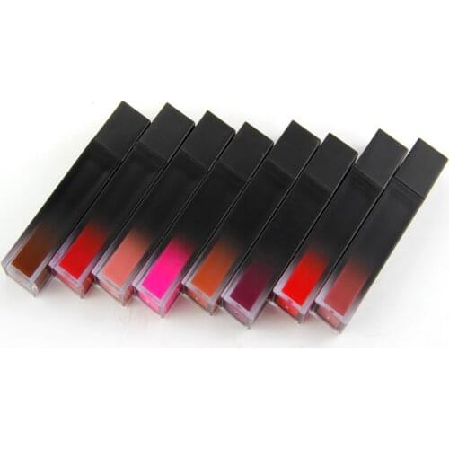 10 Pieces Waterproof Matte Liquid Lipstick Wholesale Private Label Vegan Nude Long Lasting Matte Makeup Custom Tubes